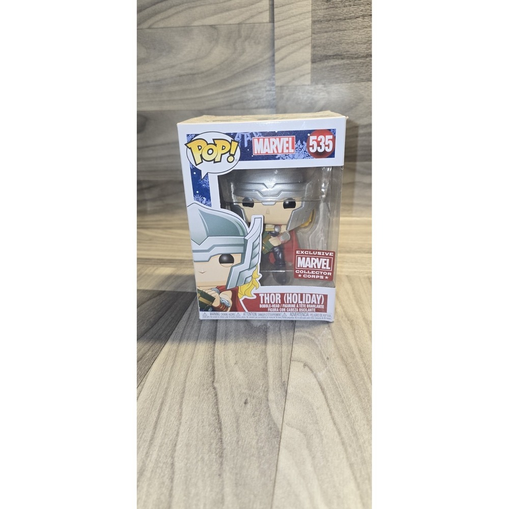 Funko Pop! Marvel: Holiday Classic Thor #535 Collector Corps Exclusive Figure